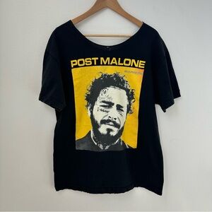 Post Malone Off the Shoulder Tee 2019 Tour Summerin